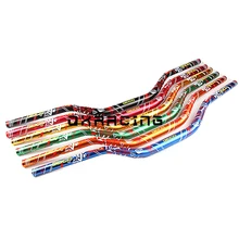 CNC алюминиевый руль мотоцикла 7/" 22 мм ручка трубы 1 1/8" 28 мм руль для Honda MSX 125 Kawasaki Ducati Yamaha