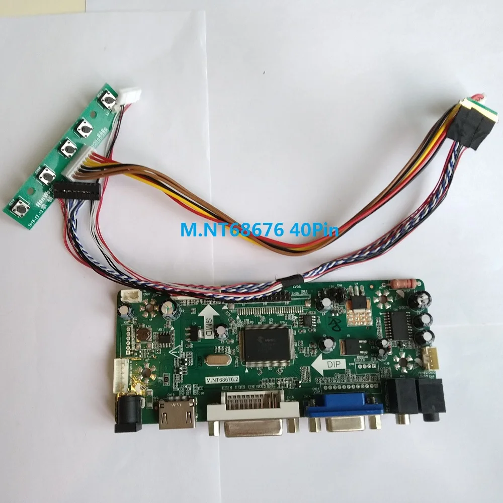 Комплект для платы ЖК-контроллера M101NWT2 R0/R1/R2/R3/R4 LED 1024X600 40pin LVDS HDMI-совместимая