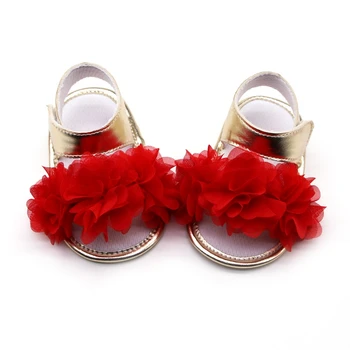 

Summer Sweet Shoes Newborn Baby Girls Princess flower Soft Anti-slip Soled Infant Toddler Kids Girl Footwear Shoes