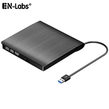 Чехол для оптического привода, тонкий USB 3,0 DVD внешний корпус SATA к USB CD rom нечетный чехол для ноутбука, USB к SSD Caddy 9,5 мм 12,7 мм