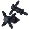 SPRYCLE 25PCS Barbed 3/5mm 1/8in Hose Straight 2-Way 4-Way Quick Connector Drip Irrigation Garden Pipe Splitter Joint Connect 3