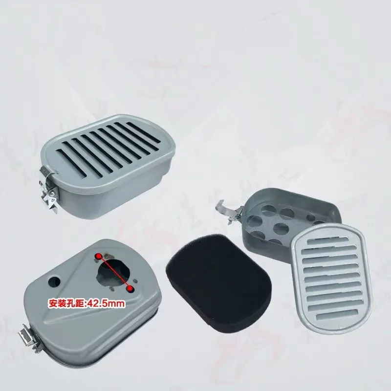 EY15 AIR FILTER BOX ASSEMBLY SQUARE FOR ROBIN EY20 EY20D EY20B/C 3.5HP 5HP MOTOR CLEANER COVER FOAM ELEMENT SPONG COMBO