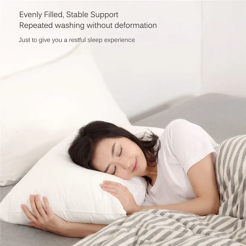 Xiaomi youpin 8H подушка 3D флеш удобная эластичная подушка хлопок супер мягкое антибактериальное подушка для шеи