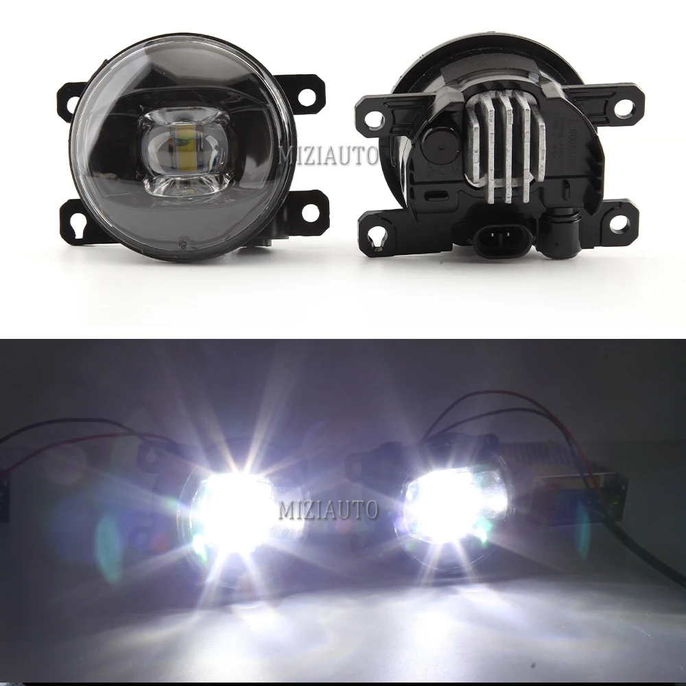 2 X Led Fog Light Car Fog Lamp For Citroen Ccrosser Jumpy Xsara
