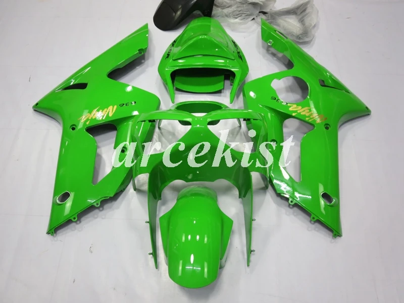 

New ABS Motorcycle Fairings Kit Fit for kawasaki Ninja ZX6R 636 2003 2004 6R 03 04 ZX-6R body set Custom green