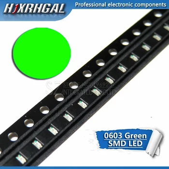 

1pcs green 0603 SMD LED diodes light new and original hjxrhgal