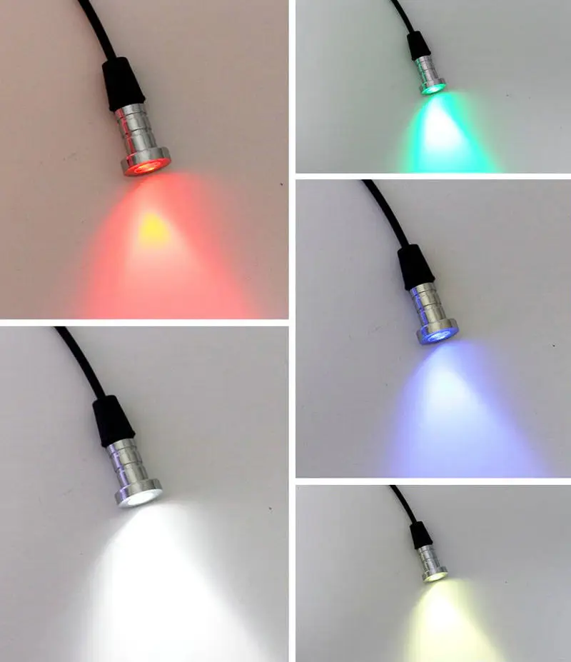 Metal End Fitting Fixture For End-Glow Fiber Optical Light cable Underground Lamp Corridor Floor Piazza Swimming Pool Decoration