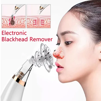 

Professional Electronic Blackhead Remover Pore Vacuum Facial Suction Portable Home Pore Cleaner skincare for face Acne remover