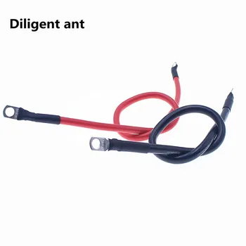 

High quality soft silicone wire 2AWG 4AWG 6AWG 7 AWG 8 AWG tinned copper wire 12/16/25/35mm to connect battery power cord