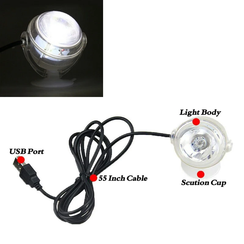 Extra 1 white lamp Вулкан для аквариума орнамент воздушный насос с светодиодный светильник воздуха Камень барботер для аквариума украшения - Цвет: Extra 1 white lamp