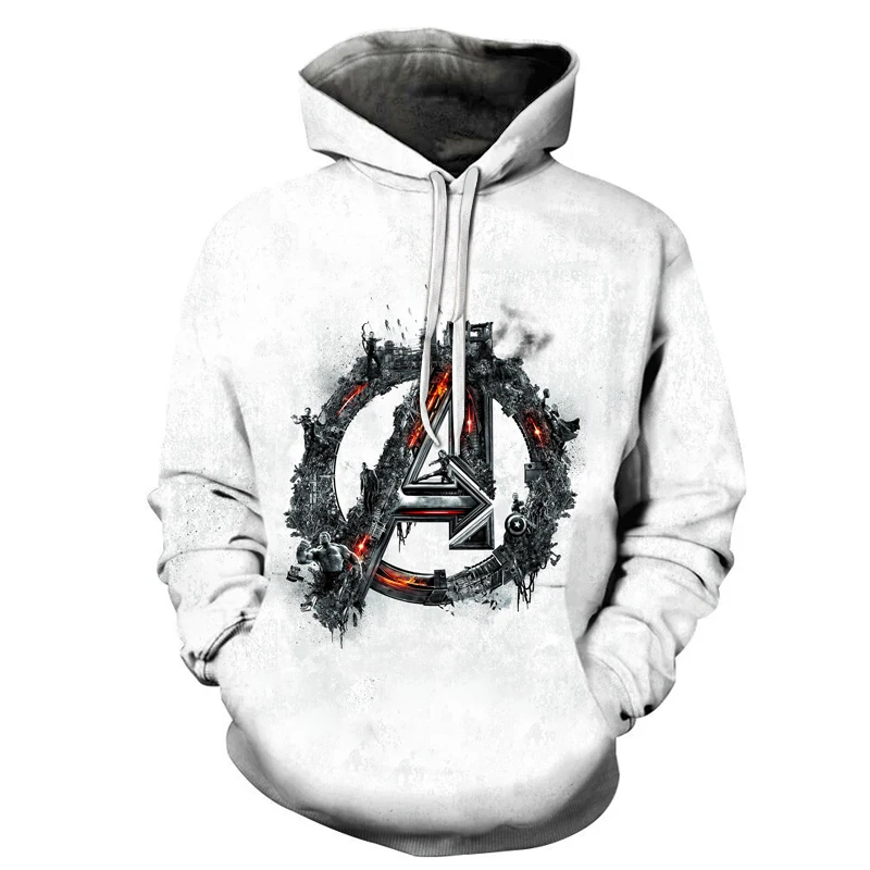 

Fashion The Avengers Printed 3D Sweatshirt Hoody Mens Superhero Design Streetwear Male Spring Long Sleeve Jacket Man Drop Ship
