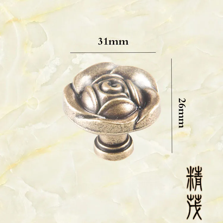 

Jing mao-155 Drawer Single Bore Chinese Style Wardrobe And Cabinet Bronze Single Bore Handles Door European Style Cabinet Handle