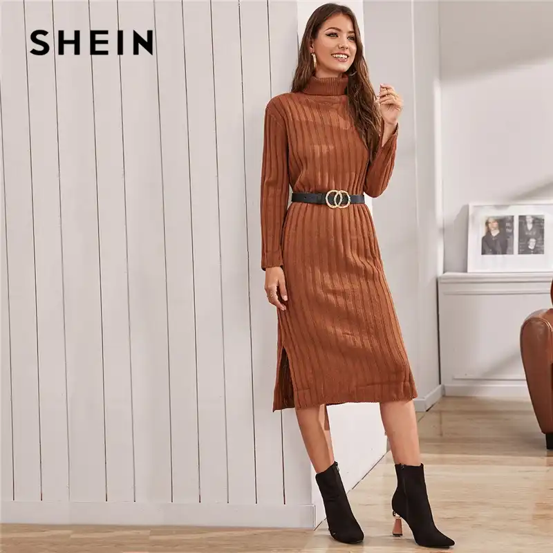 shein sweater dresses