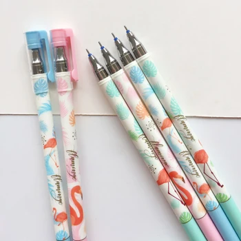 

4pcs/lot Fresh Bird Erasable Gel Pen 0.5mm Blue Ink Gift Office School Supplies Tipped Pens Stationery