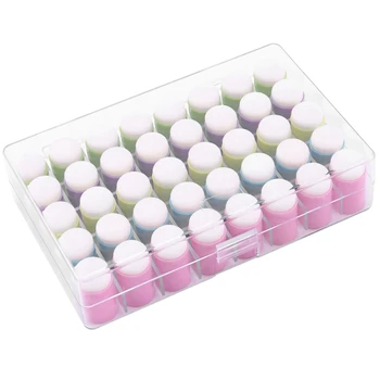 

40Pcs Creative Finger Sponge Daubers Inkpad Stamps for Diy Scrapbooking Painting Tools Crafts with Box
