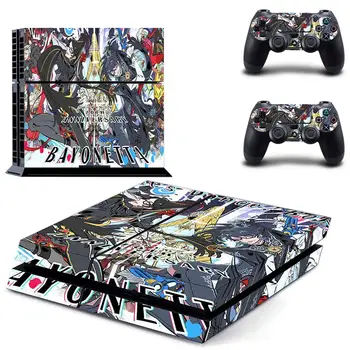 

Bayonetta PS4 Skin Sticker Decal For Sony PlayStation 4 Console and 2 Controllers PS4 Skins Stickers Vinyl