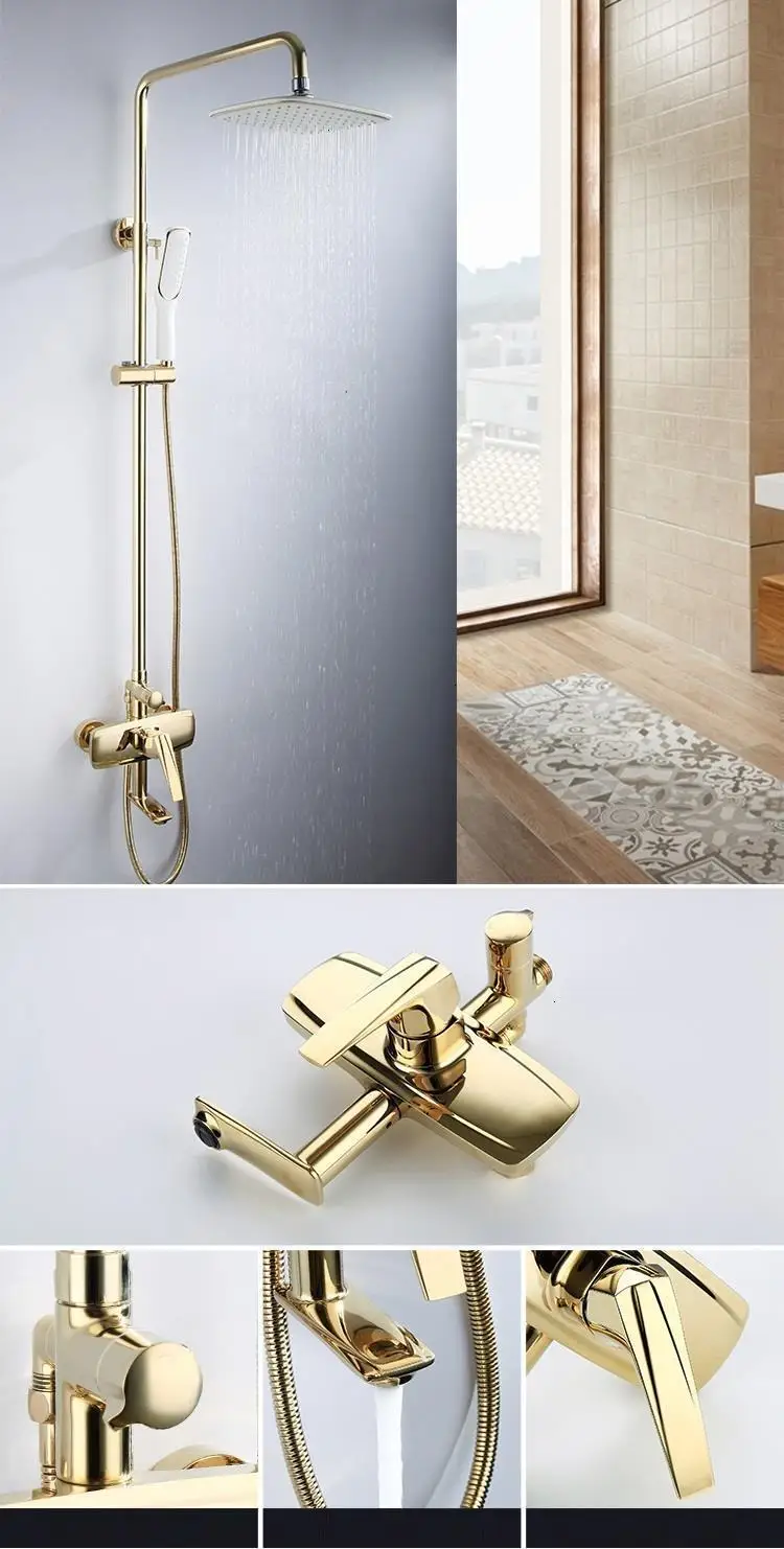 Painel Black Douchette Conjunto De Duschset Regadera Electronica Choveiro Douche Chuveiro Do Banheiro Ducha Душевая система для ванной комнаты