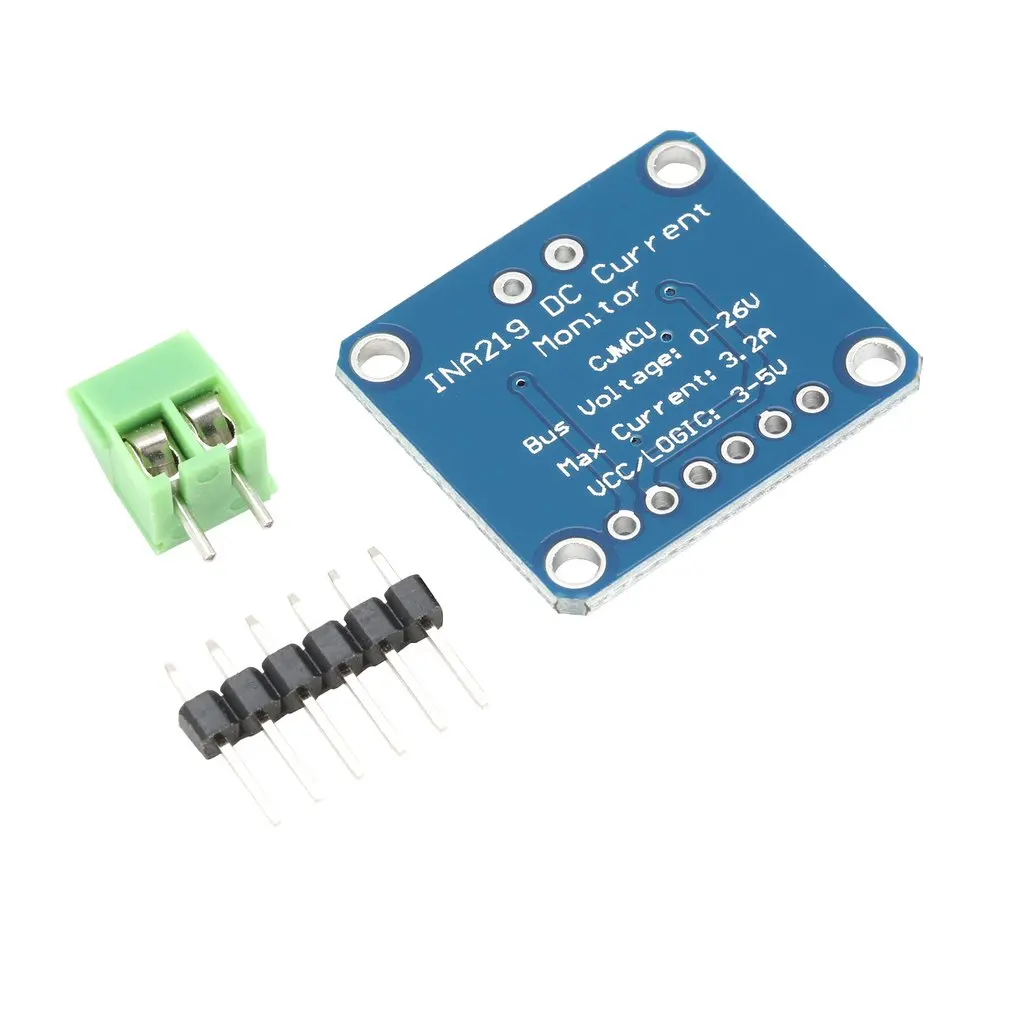 

INA219 I2C Interface Bi-directional DC Current Voltage Stroom/Power Supply Monitoring Sensor Breakout Module