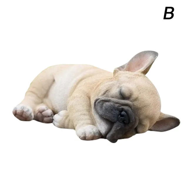 French Bulldog Puppy Statue Creative Resin Crafts Home ...