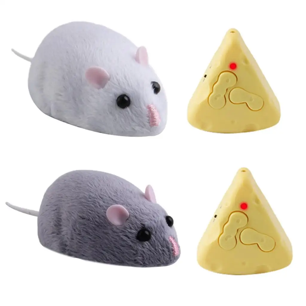 Electronic Movable Mouse Rat RC Toy Chew Training Funny | Дом и сад