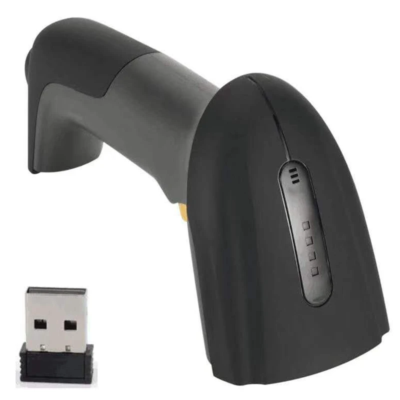 2 4G Wireless Barcode Scanner Wired bar code Scanner Handheld 1D 2D QR AZTEC MAXICODE BarCode 3