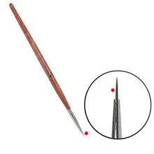 Маникюрная щетка из чистой шерсти Хуа Би Маникюр Хуа Би острый носок норковая ручка для волос Маникюр флуоресцентный маркер