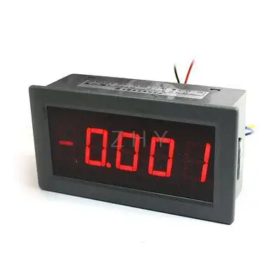 DC 0-5A диапазон измерения Панель Крепление 4,5 красный светодиодный дисплей цифр амперметр