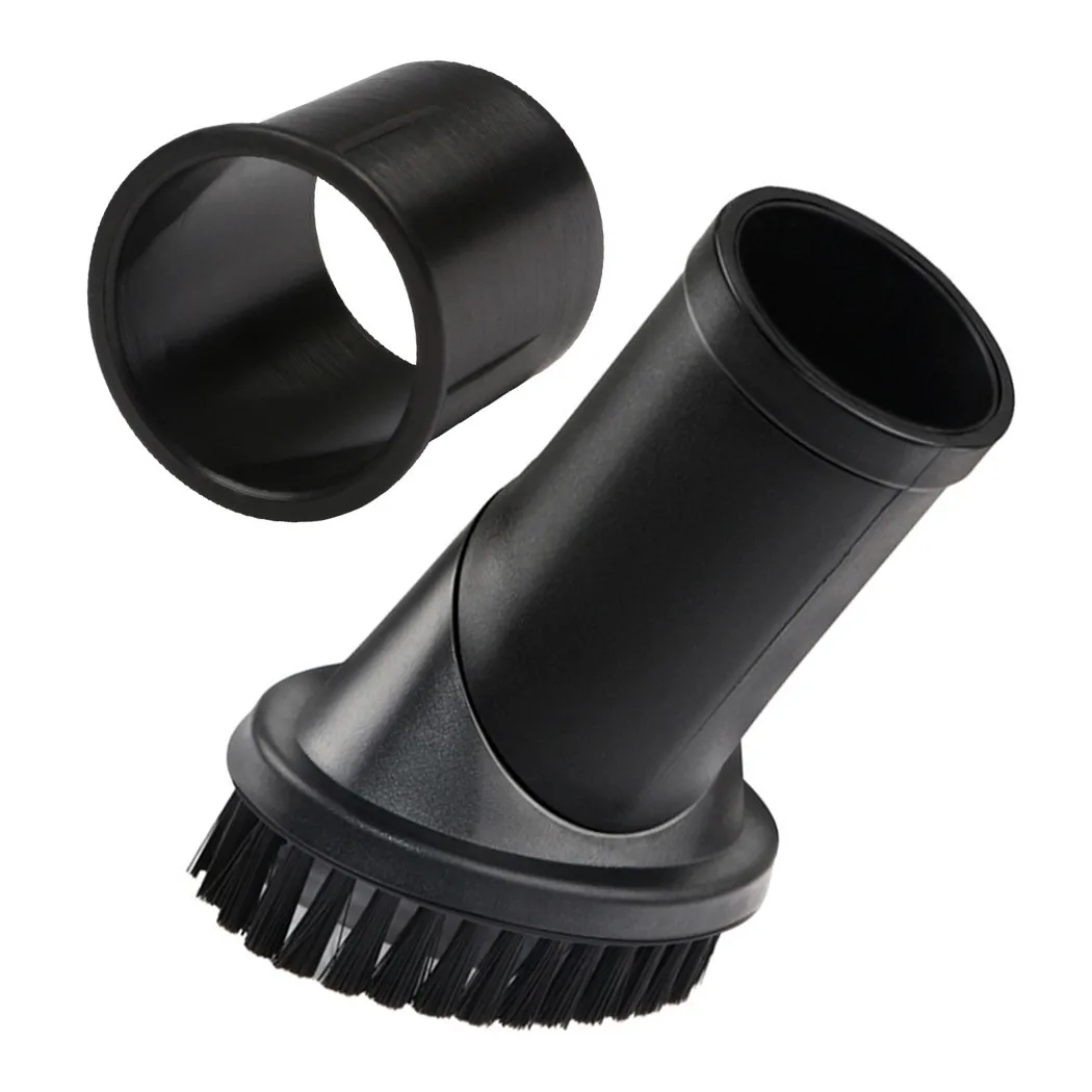 Round Brush Hose Adapter For Karcher Vacuum Cleaner Parts 32-35mm Inner Diameter Hair Brushes Head Dusting Crevice Tool | Бытовая