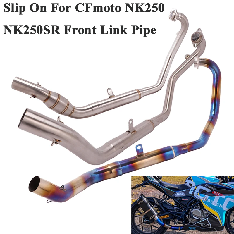 Titanium Alloy Slip On For Cfmoto Nk250 Nk250sr Nk300sr Motorcycle
