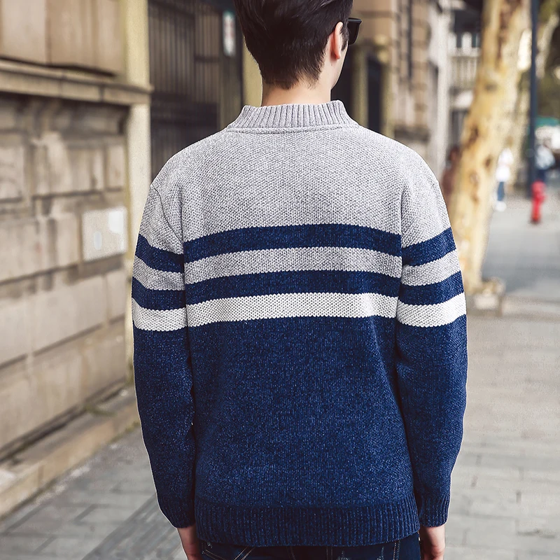 2019 Autumn Winter Men New Casual Cardigan Sweater Jumper Men Winter Fashion Striped Pocket Knit Outwear Coat Sweater Men MWK007 2019 Autumn Winter Men New Casual Cardigan Sweater Jumper Men Winter Fashion Striped Pocket Knit Outwear Coat Sweater Men MWK007