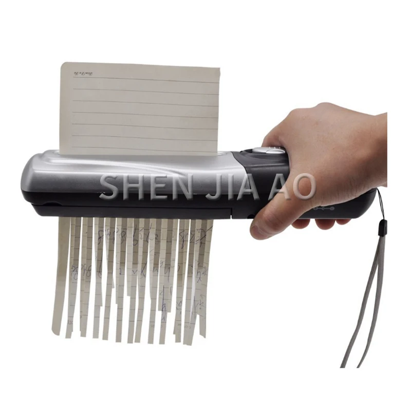 

Handheld shredder / fast portable shredder / USB charging connection shredder / battery powered / KFK7030 shredder