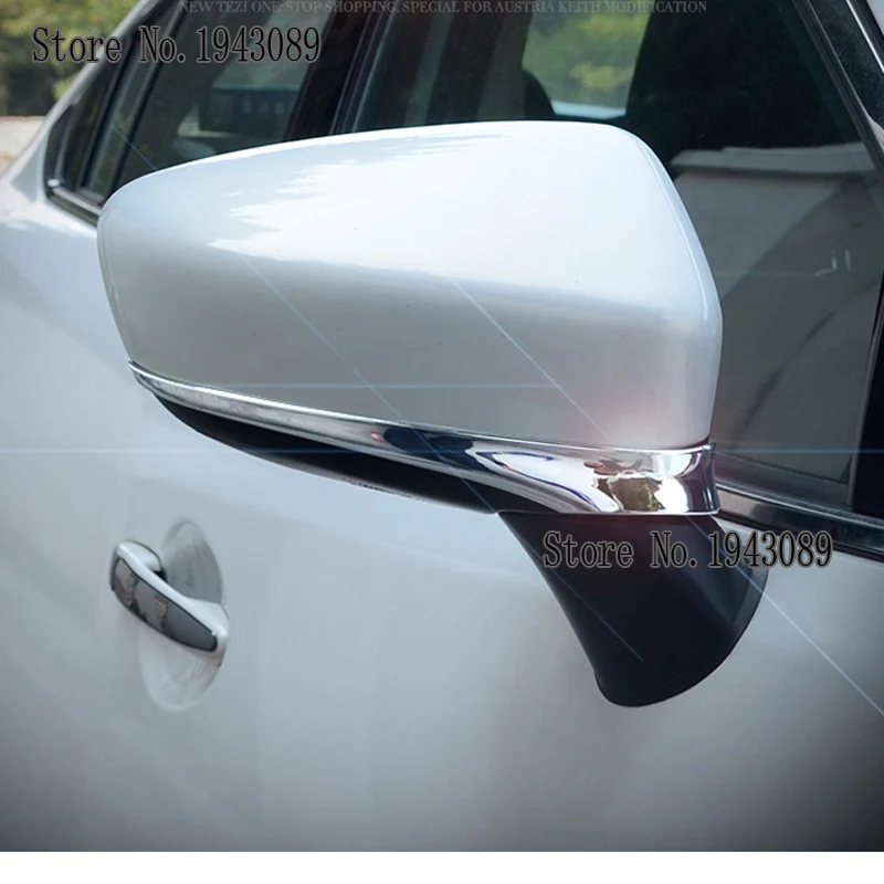 Для Mazda 6 M6 Atenza ABS хромированные боковые зеркала заднего вида полоса отделка внешнее хромовое оформление части 2 шт