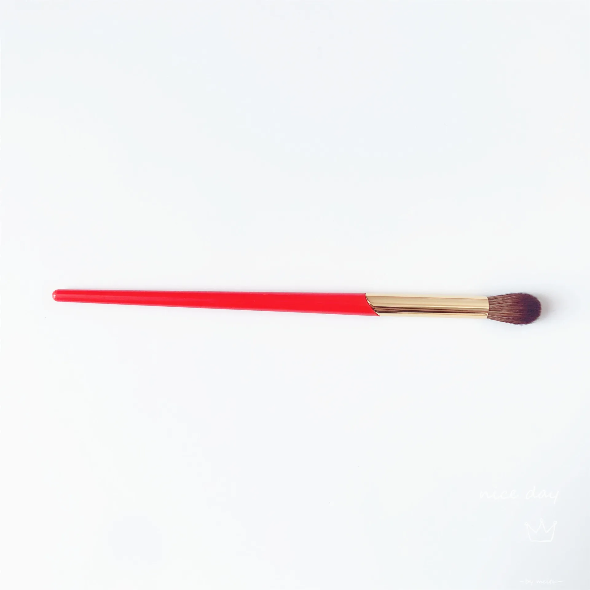 High Quelity Red Smoky Eye Shadow Brush Caudal Eye shadow Foundation make-up Professional cosmetician Makeup tool 01