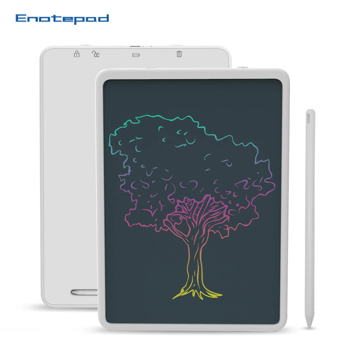 

Enotepad Fast Shipping 11 Inch LCD Color Screen Drawing Tablet No Pollution, Safe Use And Eye Protection For Calculations,Notes