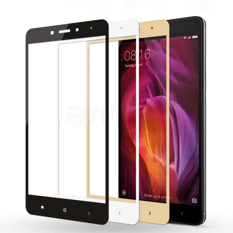 Защитное стекло 9H для Xiaomi Redmi Note 4 4X 5 Pro глобальная защита экрана 3 3S 4A 5A закаленное