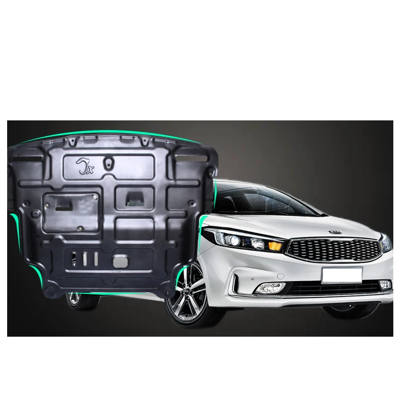 Lsrtw2017 марганцевая сталь автомобильный двигатель Chassia Guard Board для Kia K3 Cerato 2016 2017 2018