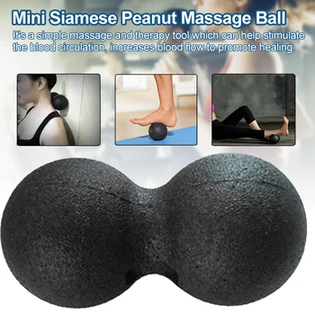 

Myofascia Massage Ball Yoga Exercise Peanut Fitness Relieve Pain Lightweight Mini High Density Lacrosse