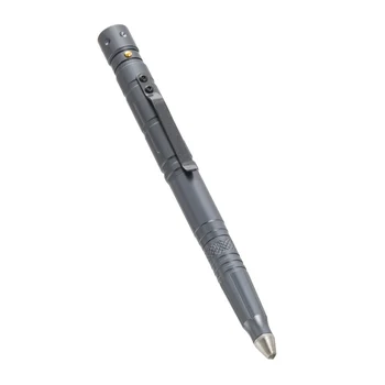 

Multi-function Tactical Pen Survival Military LED Flashlight Glass Breaker Self Defense Tool Ballpoint Pens KQS8