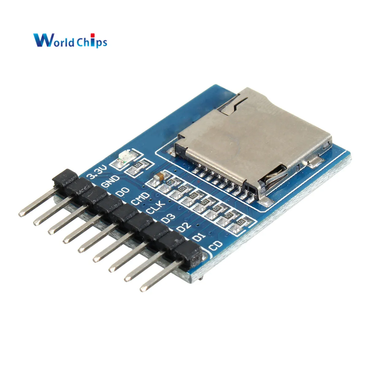 Storage Board TF Card Reader Memory Shield Module 9Pin SPI Interface SD Expansion DIY Kit | Электронные компоненты и