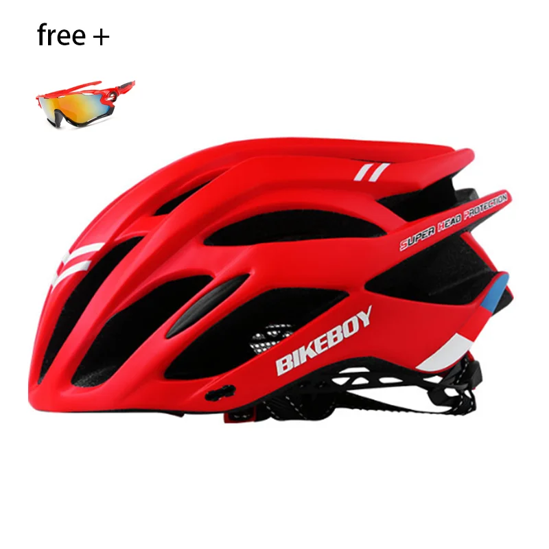 

Mens Cycling Helmet With Inset Visor casco bicicleta L 58-61cm MTB Road Mountain capacete Bike Helmet Bicycle Adults hombre