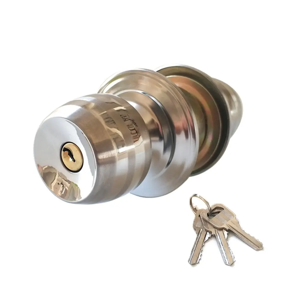 

Interior Solid Bedroom Indoor wooden door lock mechanical door lock Door Lock with key