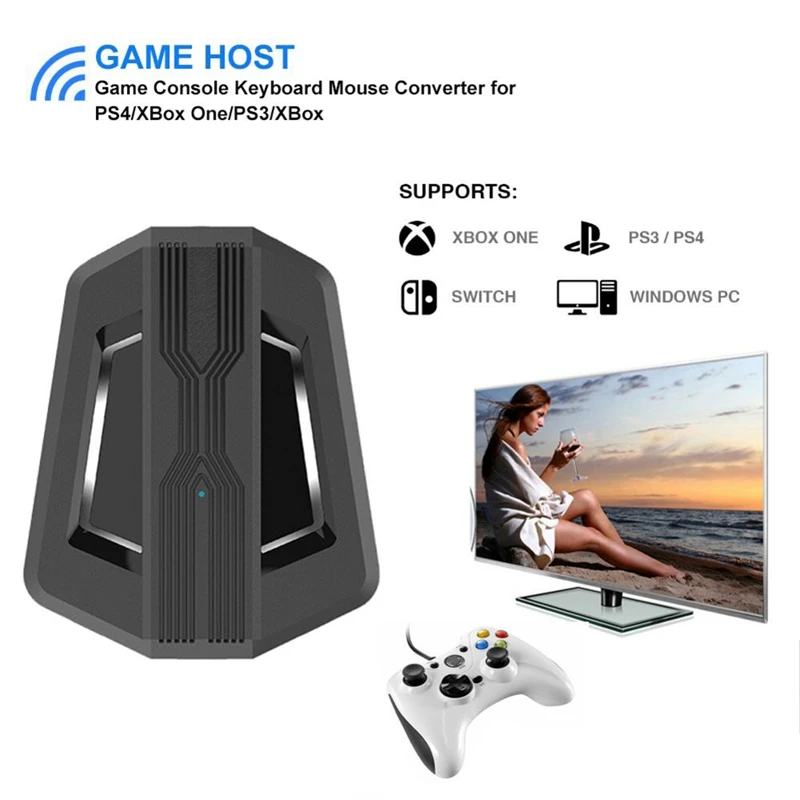 USB игровая клавиатура мышь конвертер адаптер для NS переключатель/Xbox/PS4 / PS3