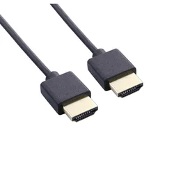Ultra Slim High - Definition Flexible Cable - Super Soft, Thin Design, 2K/4K HD @ 60Hz - 0.3M (HDMI - HDMI)