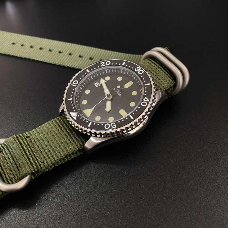 Мужские тунец SKX007 автоматические часы NH35 Mov не 200 м водостойкий сапфировое стекло нержавеющая сталь diver наручные часы для мужчин и женщин