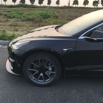 

Wheel Center Hub Cap Black Emblem Cover Tire Accessories Fit For Tesla Model3