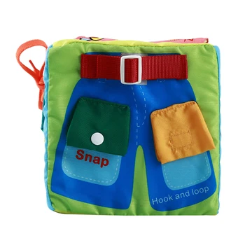 

Baby Early Learning Educational Toy Cloth Learn To Dress Daily Routine Learning Educational Montessori Toys For Children