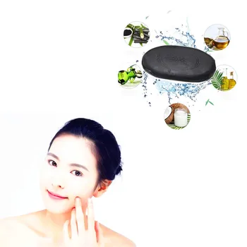 

Wash Face Tourmaline Bamboo Charcoal Honey Soap Antiallergic Soap Moisture And Brighten Skin Wash Face Body Cleaning Soap 45g