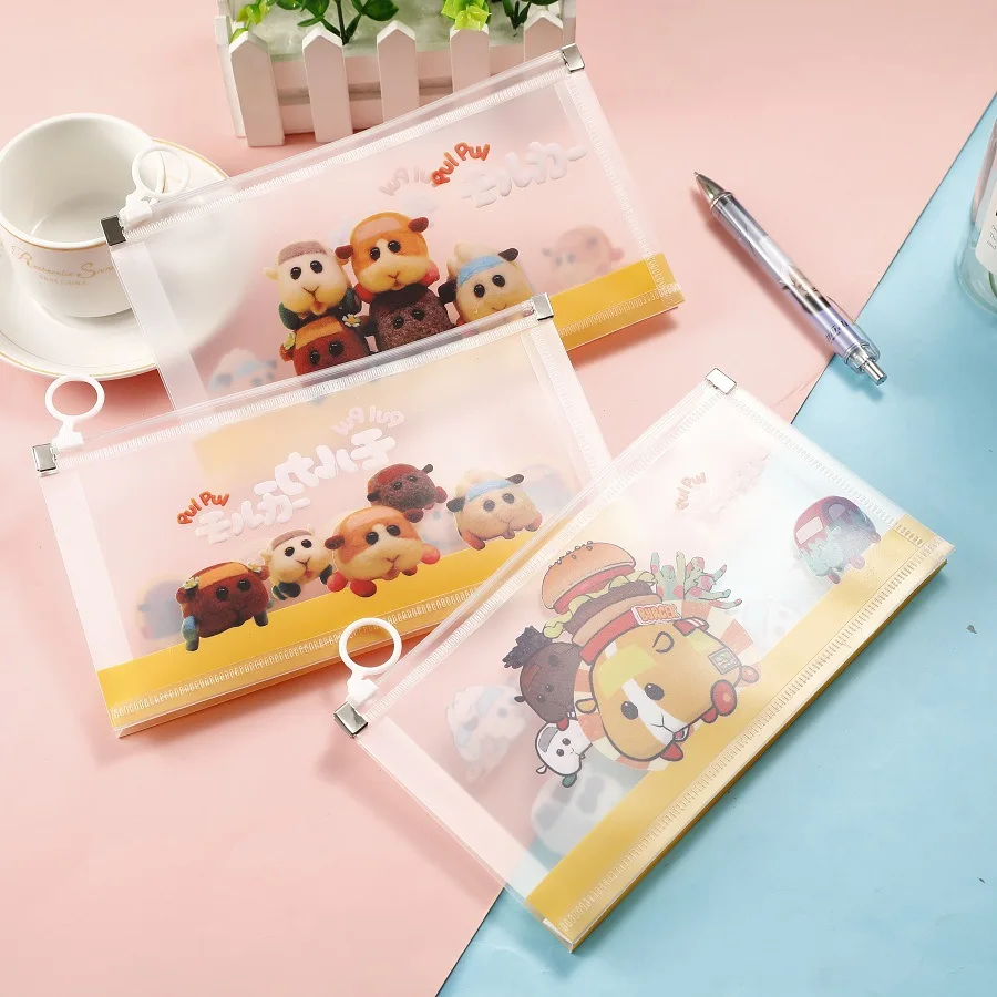 

Anime PUI PUI Molcar Cosplay PVC pen bag stationery bag storage bag