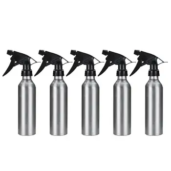 

5pcs 250ml Multifunctional Spray Bottles Aluminum Alloy Empty Refillable Mist Sprayer