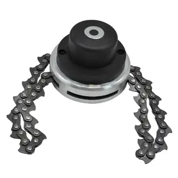 

Multi-functional Grass Trimmer Head Multi-function Durable Chain Grass Trimmer Head Brushcutter for Lawn Mower Garden Tool